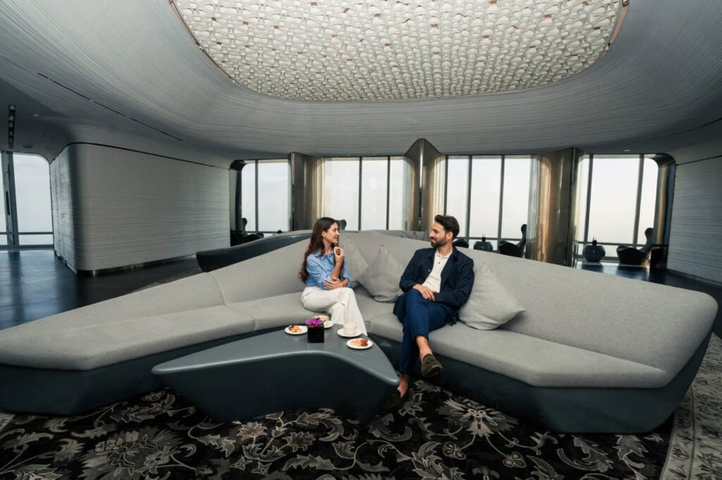 Burj Khalifa At The Top Sky Level 148 Soft Drinks